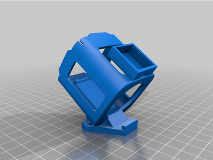 support foxeer box 2 pour lal5 avec gps gringo06 3d print model - Mito3D