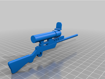 atirador elite rifle Nikolayanisimov 3d print model - Mito3D
