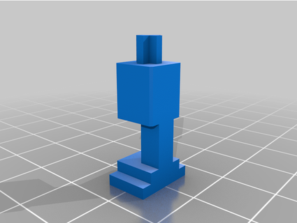 cherry mx button mechanical switch fidget toy proto protogen 3d print model - Mito3D
