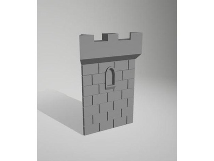 castello panico torri chalts 3d print model - Mito3D