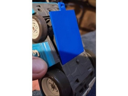 sacudir n' coches batería puerta completamente retráctil 3d print model - Mito3D