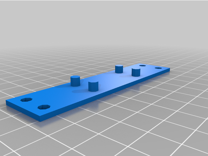 broom latch hanging support pin cybernauts 3d print model - Mito3D