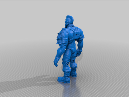 small soldiers nick nitro gorgonnite 3d print model - Mito3D