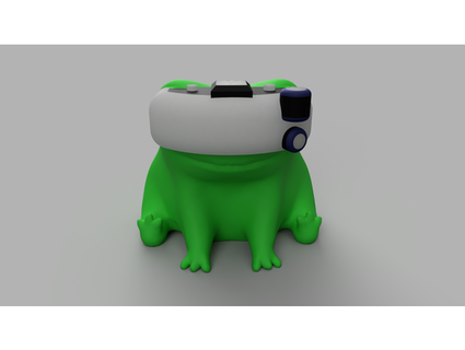 fred frog he's flying fpv baraktal 3d print model - Mito3D