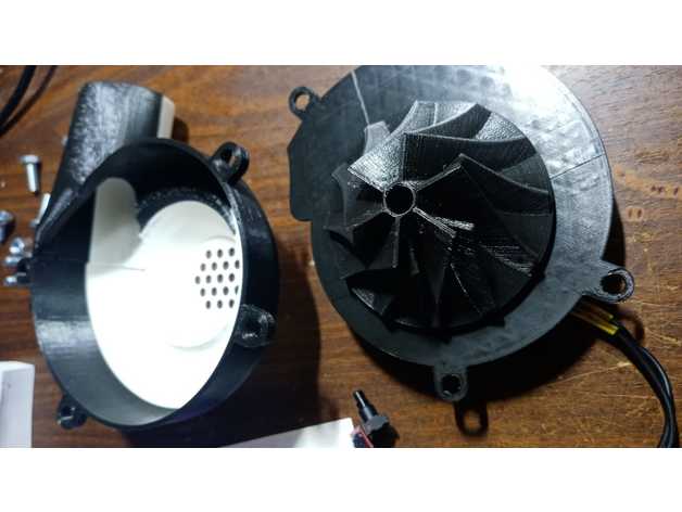 aria centrifuga pompa racestar 2205 spazzole motore andreyprikupets 3D print model - Mito3D