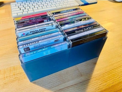 minidisc jewel case storage thisdoesnotcompute 3d print model - Mito3D