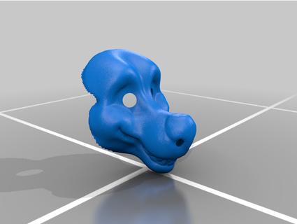 toony hyena mask zabacostumes 3d print model - Mito3D