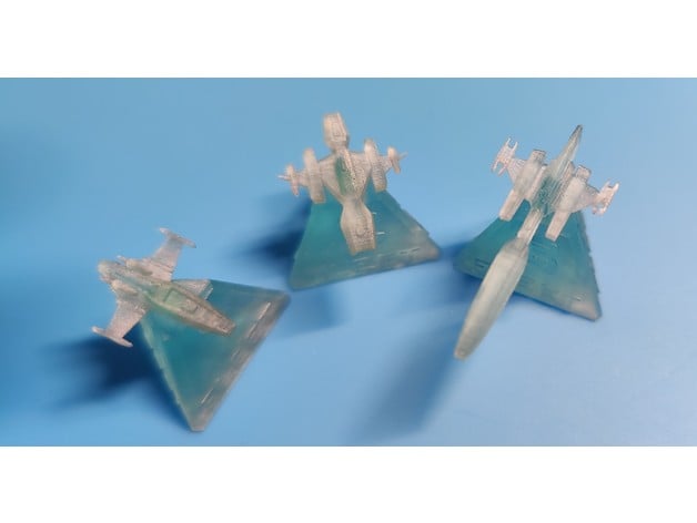 stella trekking ascendente andoriano progressione flotta micahfk 3D print model - Mito3D