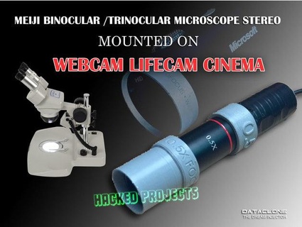 web kamerası Lifecam sinema binmek veri klonu 3d print model - Mito3D