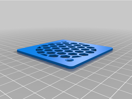 voxelab aquila psu resfriamento grelha falcão 3d 3d print model - Mito3D