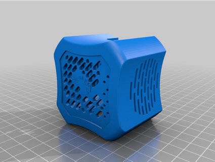 ender 3 v2 stock fan shroud galvanicglaze 3d print model - Mito3D