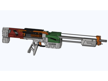 ateş etmek takım Caliburn aptal popolar 3d print model - Mito3D