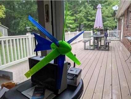 wind spinner v3 nikdfish 3d print model - Mito3D