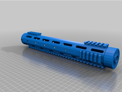 airsoft vss melhorado tac barril espião laranja 3d print model - Mito3D