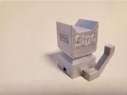 Cali Katze Etiketten thom 3d 3d print model - Mito3D