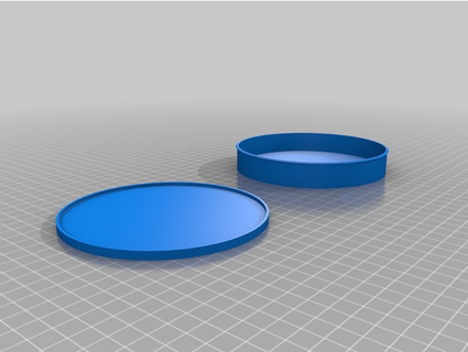kurutucu Petri tabak dm kalaycı 3d print model - Mito3D