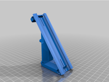 magpul fosscad forward rail grip digitaldash 3d print model - Mito3D