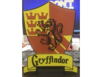 Gryffindor Haus Kamm anonymoususer42 3d print model - Mito3D