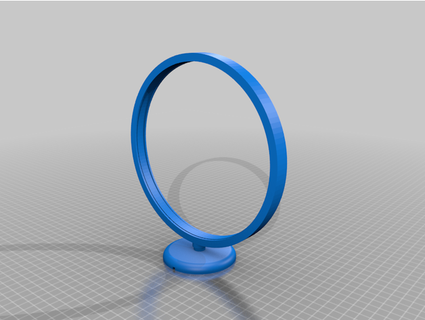 lampada anel rgb ler 3d print model - Mito3D