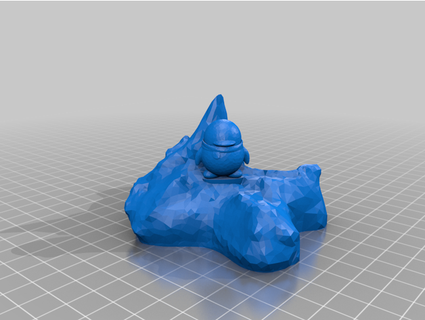 bebê pinguim apanhado iceberg v1 markchilling 3d print model - Mito3D