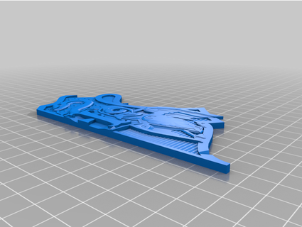 logotipo Hogswarts Dividido metades jy au 3d print model - Mito3D