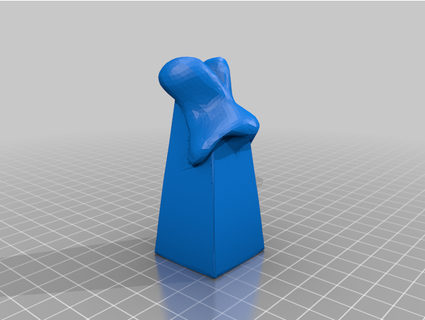 2021 lapin monde champion trophée slopos 3d print model - Mito3D