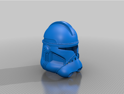captain rex helmet working range finder collotripa 3d print model - Mito3D