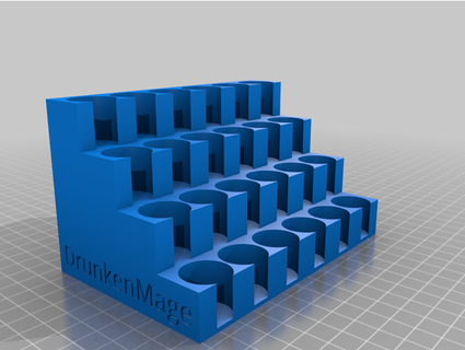 dye rack drunkenmage 3d print model - Mito3D