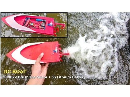 rc boat electronautic 3d print model - Mito3D