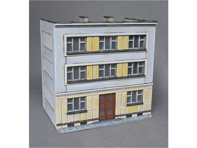 modernist town house 6 pietia 3D print model - Mito3D