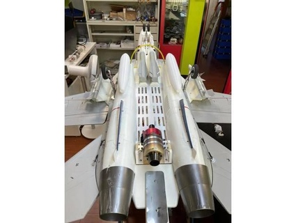 freewing f-14 turbine coversion k45 mount godjay 3d print model - Mito3D