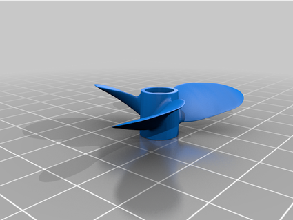 ship propeller rc musacky 3d print model - Mito3D