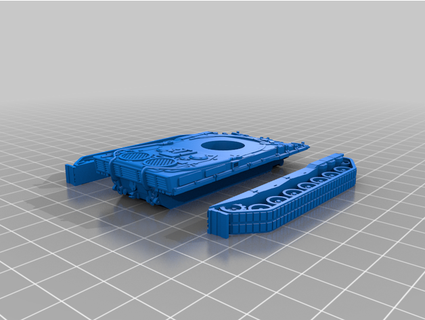 Leopard 2a4 einfach drucken armfelt87 3d print model - Mito3D