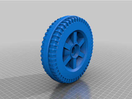 bbq wheel rockprint3d 3d print model - Mito3D