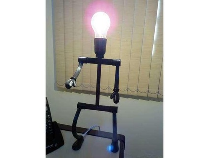 lumin ria lampadinha da disney - rie casa s02e08 guina 3d print model - Mito3D