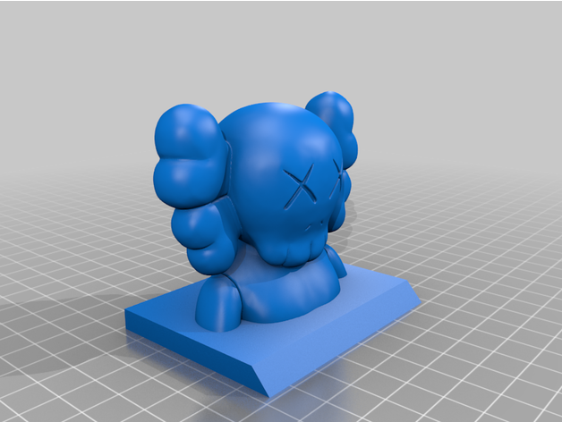 kaws stand johnnyser 3D print model - Mito3D