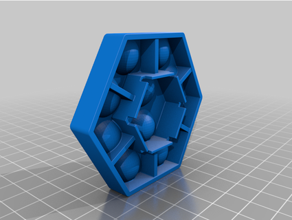 gravitrax-kompatibler murmelsammler mr winkler 3d print model - Mito3D