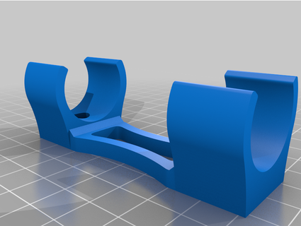 bicycle pump support genjis 3d print model - Mito3D