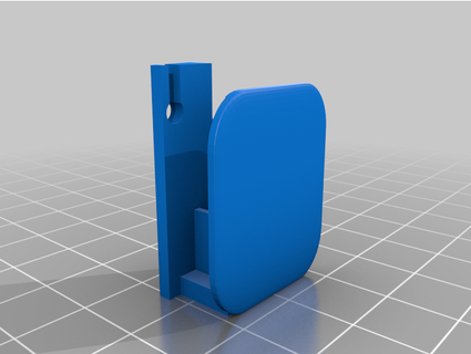 support badge vinci telepeage plumachau 3d print model - Mito3D