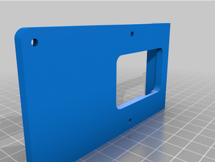 internal sensor panel screen mount adriann 3d print model - Mito3D