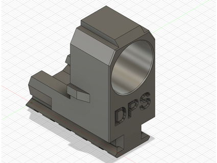 first strike fsc compensator dps dps eng  3d print model - Mito3D