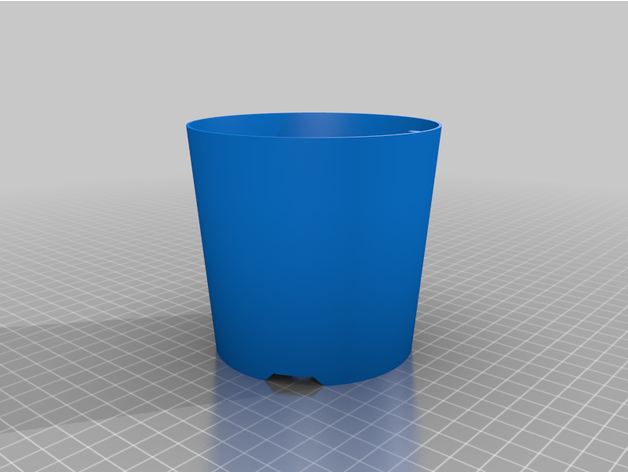 plante pot drainage 100mm syngente 3D print model - Mito3D