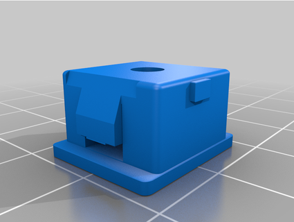 dodge van wiper cowl clip bisbonian 3d print model - Mito3D