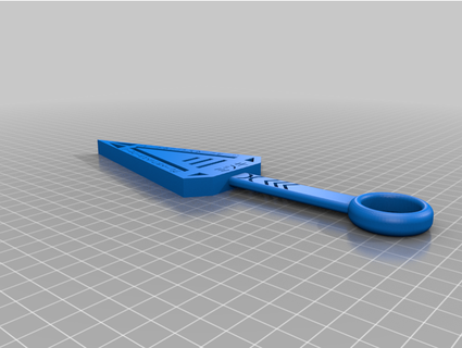 Naruto kunai Mitsuki éveillé 3d print model - Mito3D