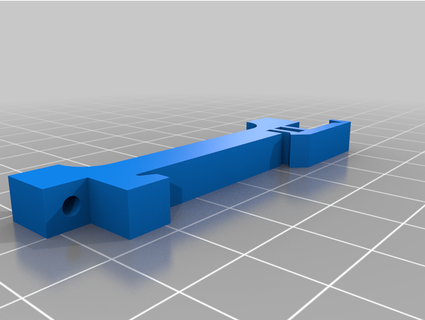 framboise pi3 rail vacarme soutien larcinn 3d print model - Mito3D