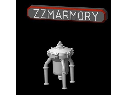 industriell Panzer zzmarmory 3d print model - Mito3D