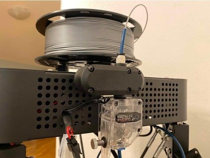 smart filament sensor v6 extruder clamp coupler ksanislo 3d print model - Mito3D