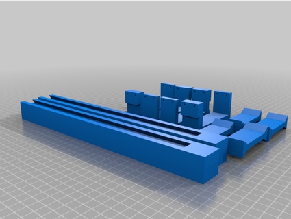 sliding cabinet shelf twylatime 3d print model - Mito3D