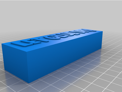 İzin Vermek tutkal kuru blok Aramon 3d print model - Mito3D