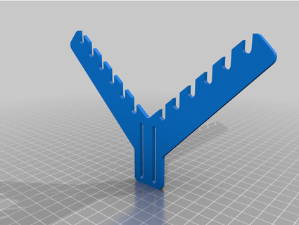 Ortur rotativo rolo suporte clintdesigns 3d print model - Mito3D